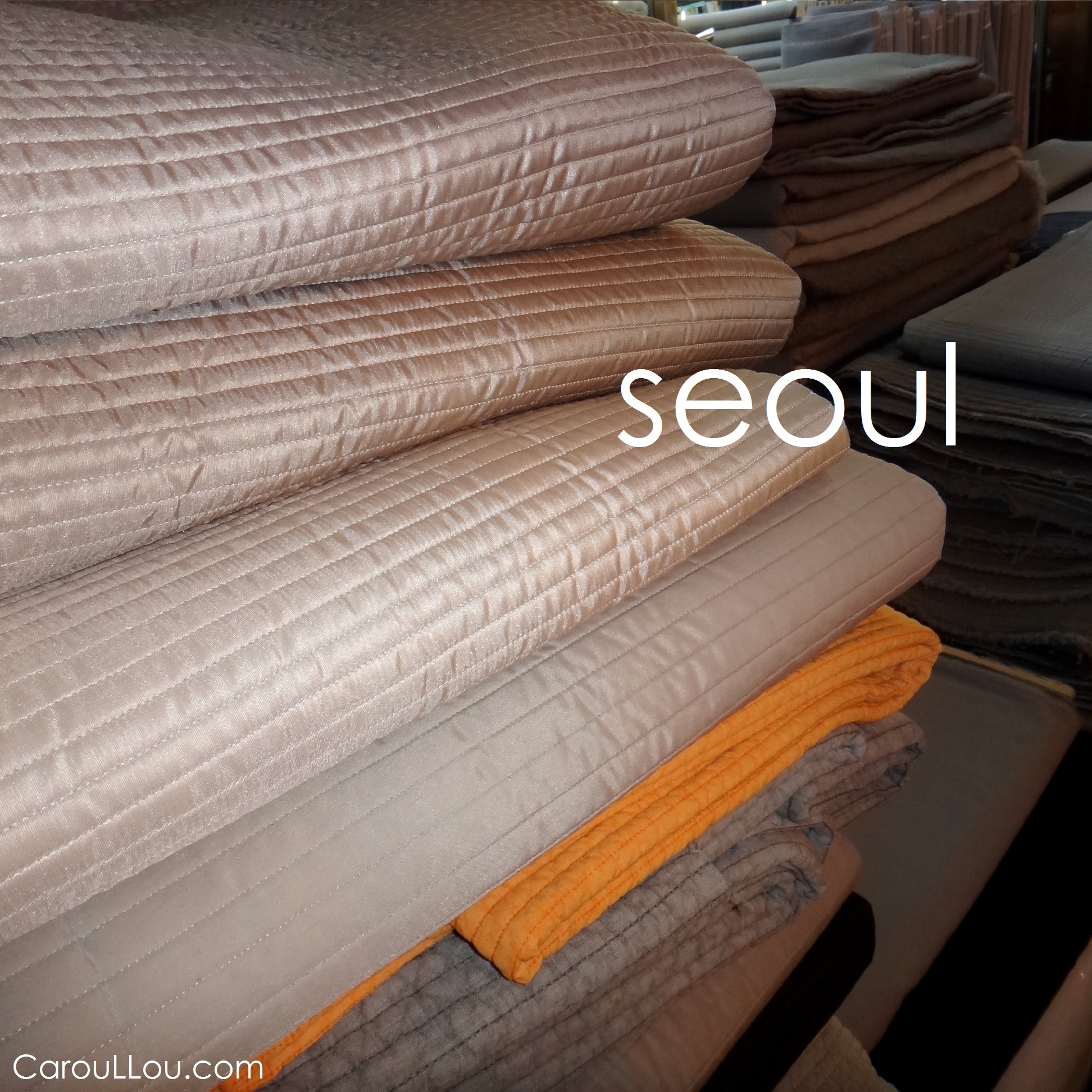CarouLLou.com Carou LLou in Seoul South Korea material munks +-